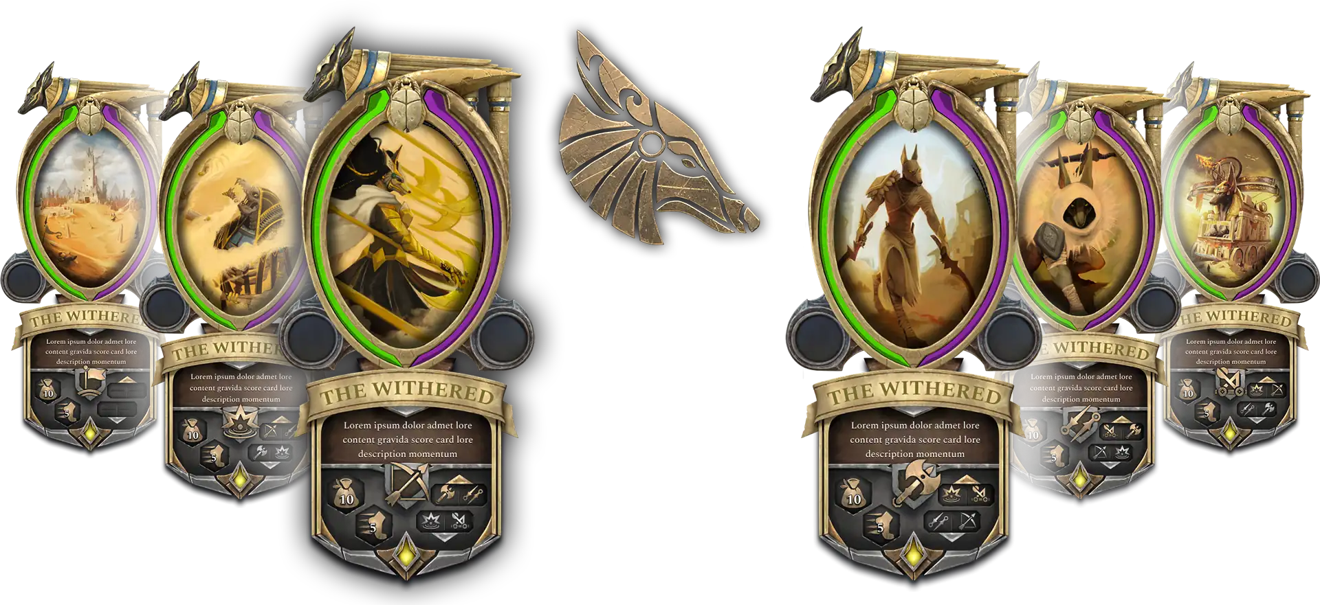 The Wispered - cards