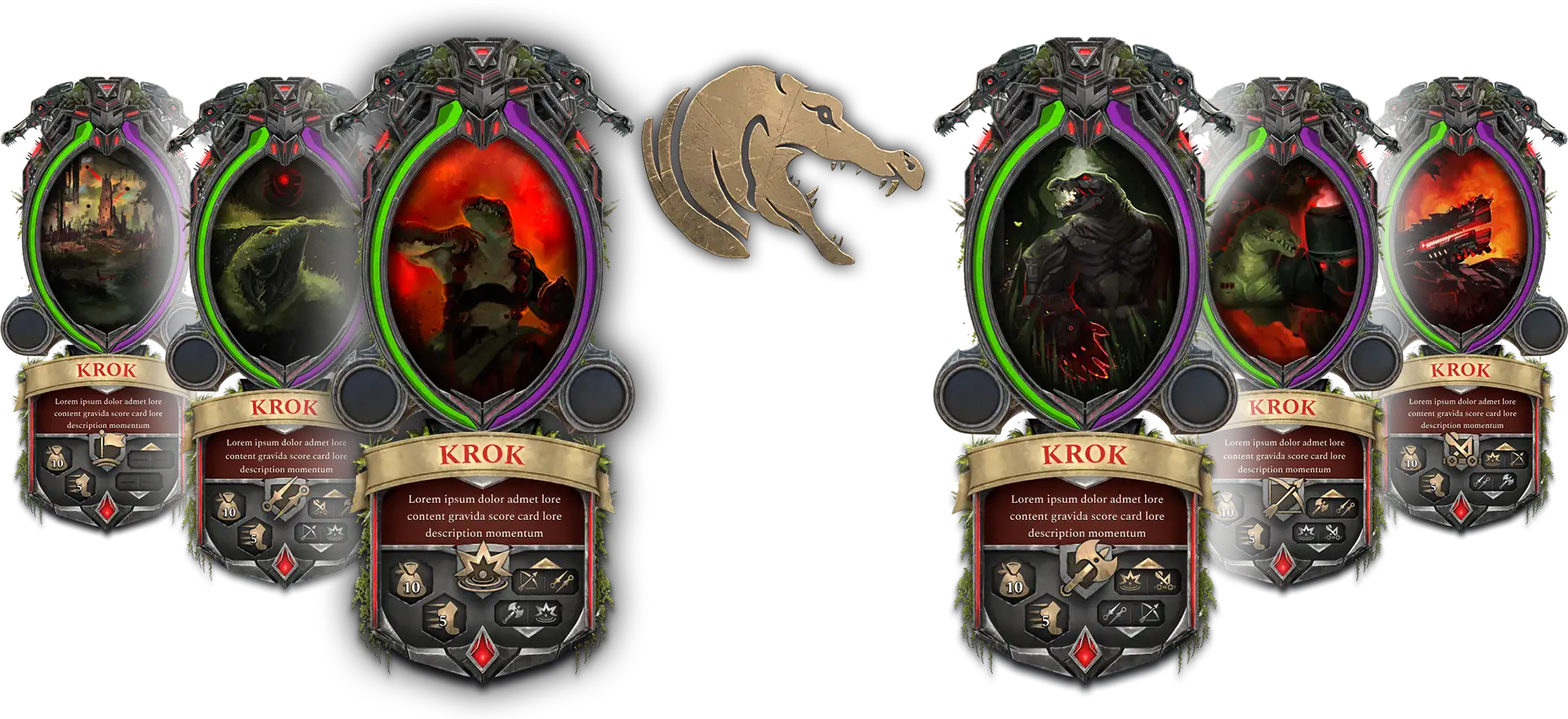 Krok - cards